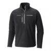 CF Montreal Columbia Women's Fast Trek III Half-Zip Fleece Pullover - Black - Front View
