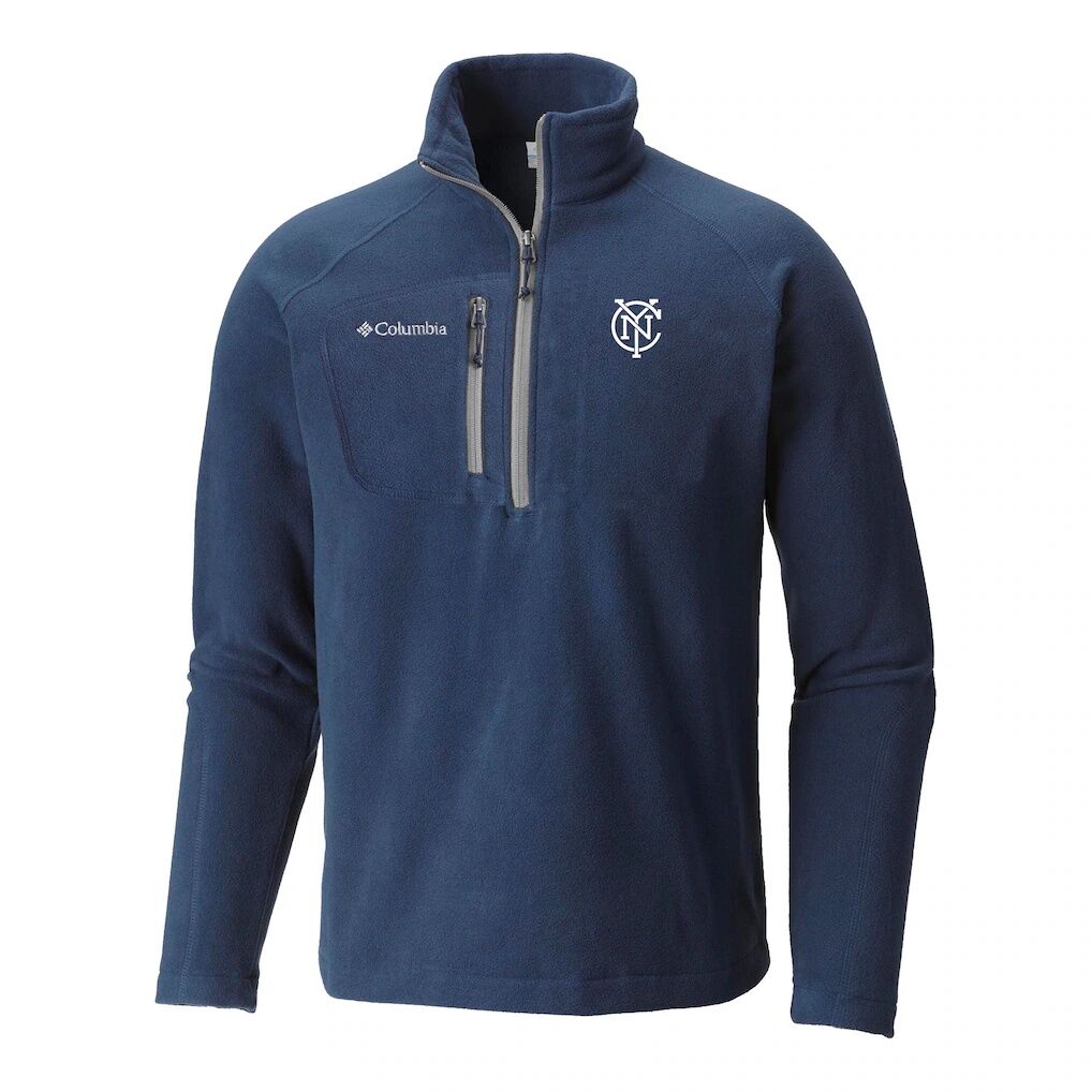 New York City FC Columbia Women's Fast Trek III Half-Zip Fleece Pullover