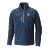New England Revolution Columbia Women's Fast Trek III Half-Zip Fleece Pullover - Navy - Front View