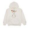 Bad Bunny x Super Tazón Off White Concho Hoodie - - Front View