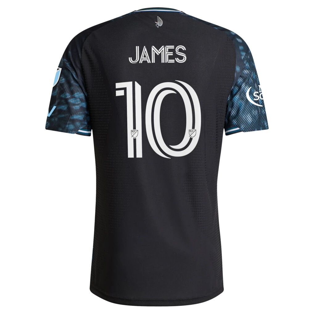 James Rodriguez Minnesota United FC adidas 2026 The Decade Kit On-Field Authentic Patch Jersey