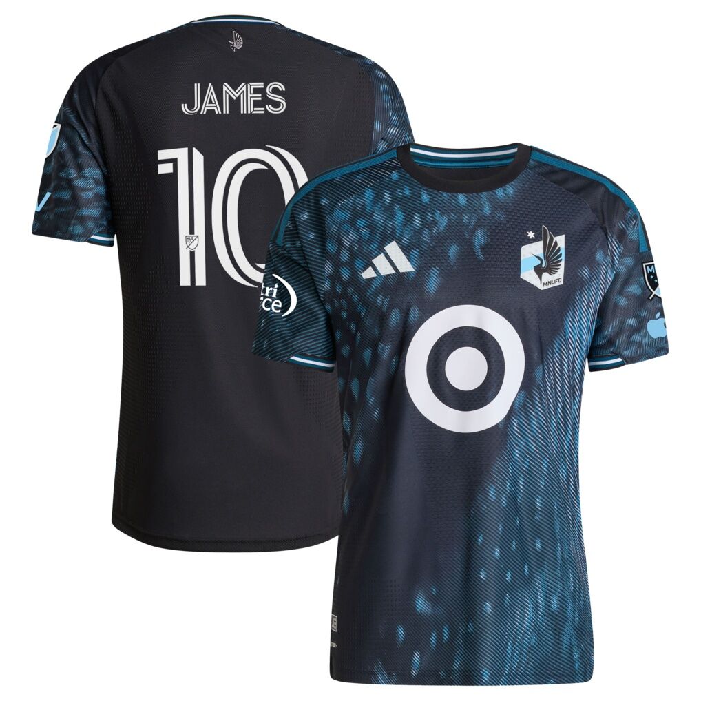 James Rodriguez Minnesota United FC adidas 2026 The Decade Kit On-Field Authentic Patch Jersey