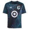 James Rodriguez Minnesota United FC adidas Youth 2026 The Decade Kit Replica Jersey - Black - Side View