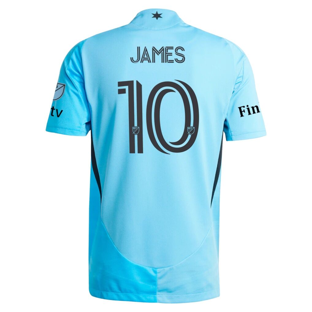 James Rodriguez Minnesota United FC adidas 2025 CONVERGENCE On-Field Authentic Jersey