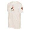Atlanta Braves New Era 250th Fourth of July T-Shirt - Cream - Front View