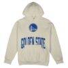 Golden State Warriors Stadium Essentials Unisex Surrender Hoodie - Cream - Front View