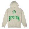 Boston Celtics Stadium Essentials Unisex Surrender Hoodie - Cream - Front View