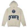 Denver Nuggets Stadium Essentials Unisex Surrender Hoodie - Cream - Front View