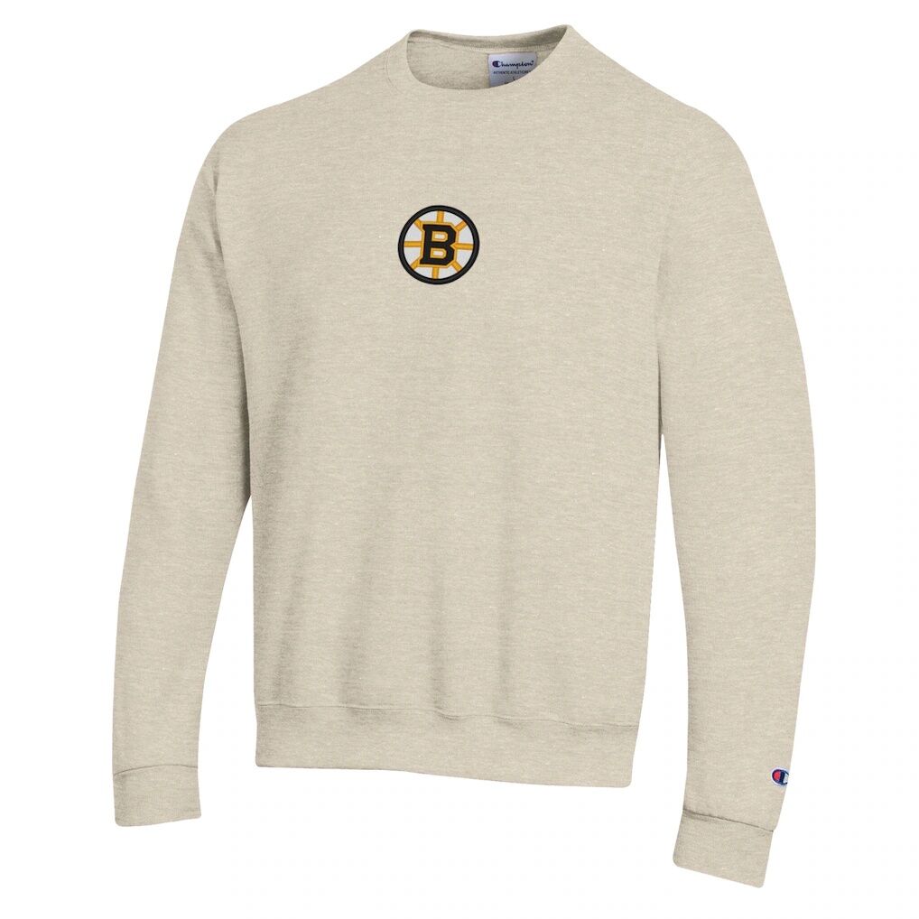 Boston Bruins Champion Eco Powerblend Sweatshirt - Oatmeal