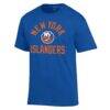 New York Islanders Champion Primary Logo Jersey T-Shirt - - Side View