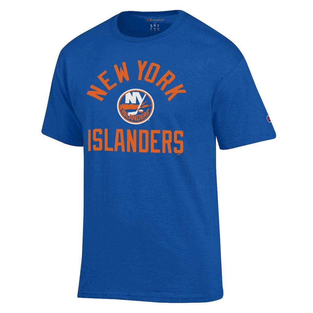 New York Islanders Champion Primary Logo Jersey T-Shirt - Royal