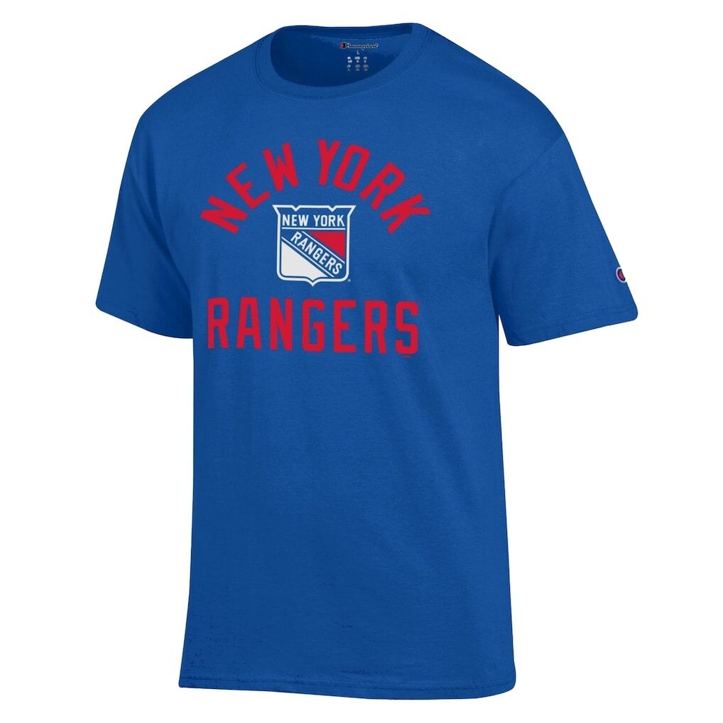 New York Rangers Champion Primary Logo Jersey T-Shirt
