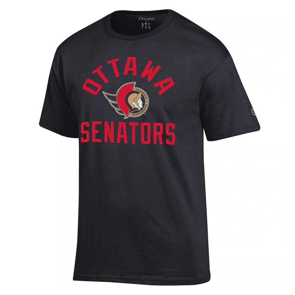 Ottawa Senators Champion Primary Logo Jersey T-Shirt