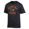 Philadelphia Flyers Champion Primary Logo Jersey T-Shirt - Black - Side View