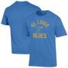 St. Louis Blues Champion Primary Logo Jersey T-Shirt - Blue - Front View