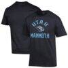 Utah Mammoth Champion Primary Logo Jersey T-Shirt - Black - Front View