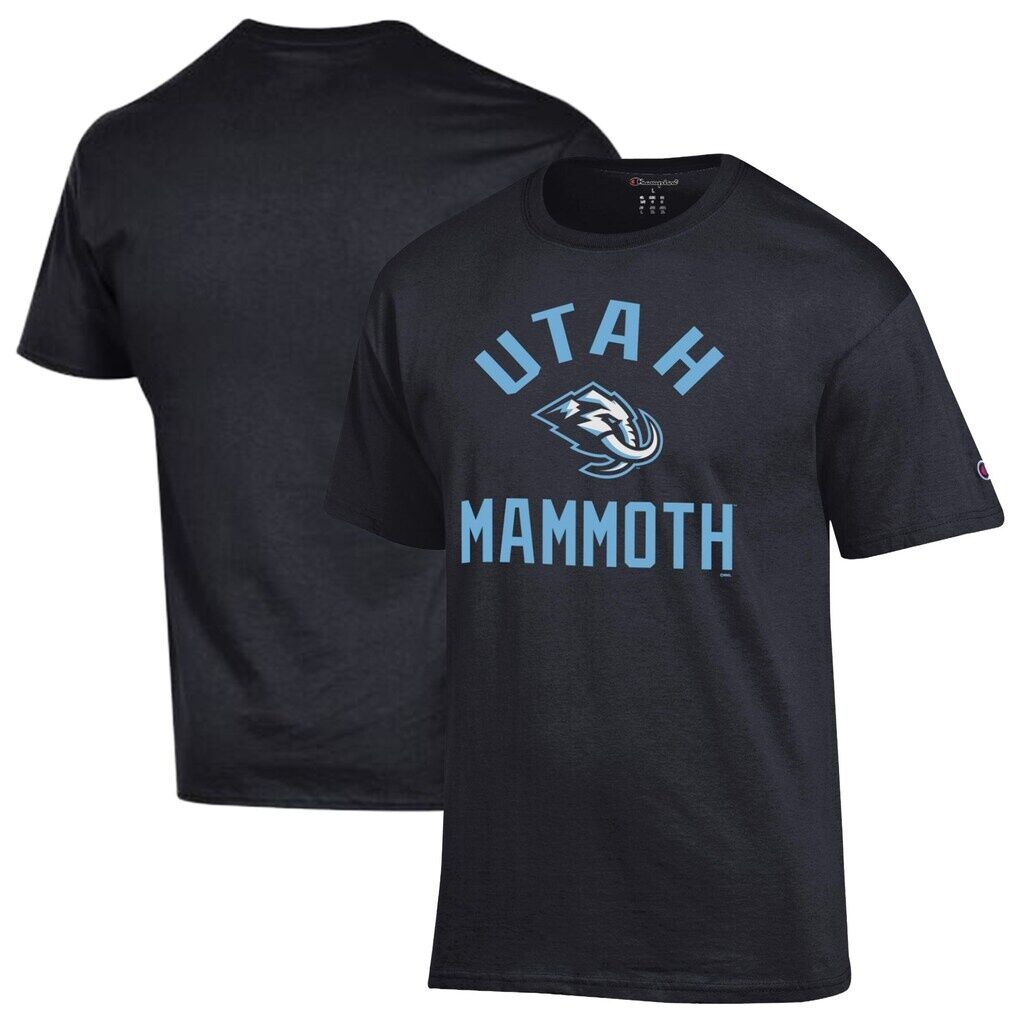 Utah Mammoth Champion Primary Logo Jersey T-Shirt