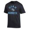 Utah Mammoth Champion Primary Logo Jersey T-Shirt - Black - Side View