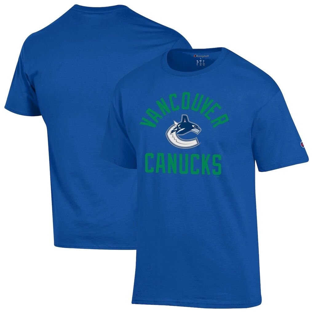 Vancouver Canucks Champion Primary Logo Jersey T-Shirt