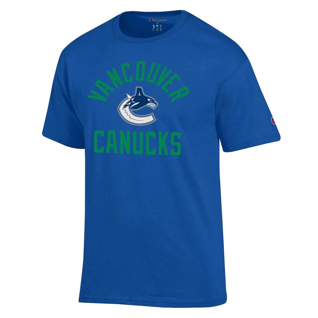 Vancouver Canucks Champion Primary Logo Jersey T-Shirt
