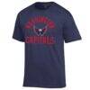 Washington Capitals Champion Primary Logo Jersey T-Shirt - Navy - Front View