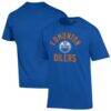 Edmonton Oilers Champion Primary Logo Jersey T-Shirt - - Front View