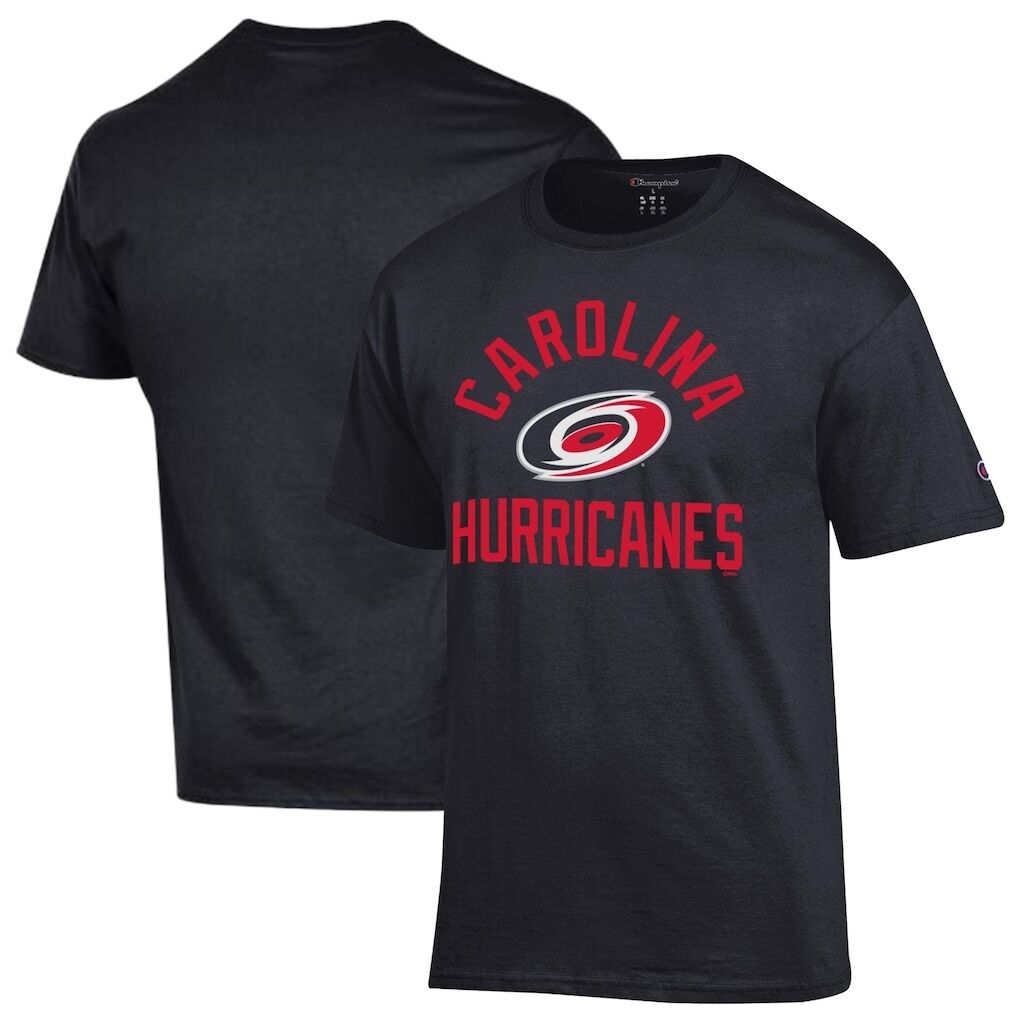 Carolina Hurricanes Champion Primary Logo Jersey T-Shirt