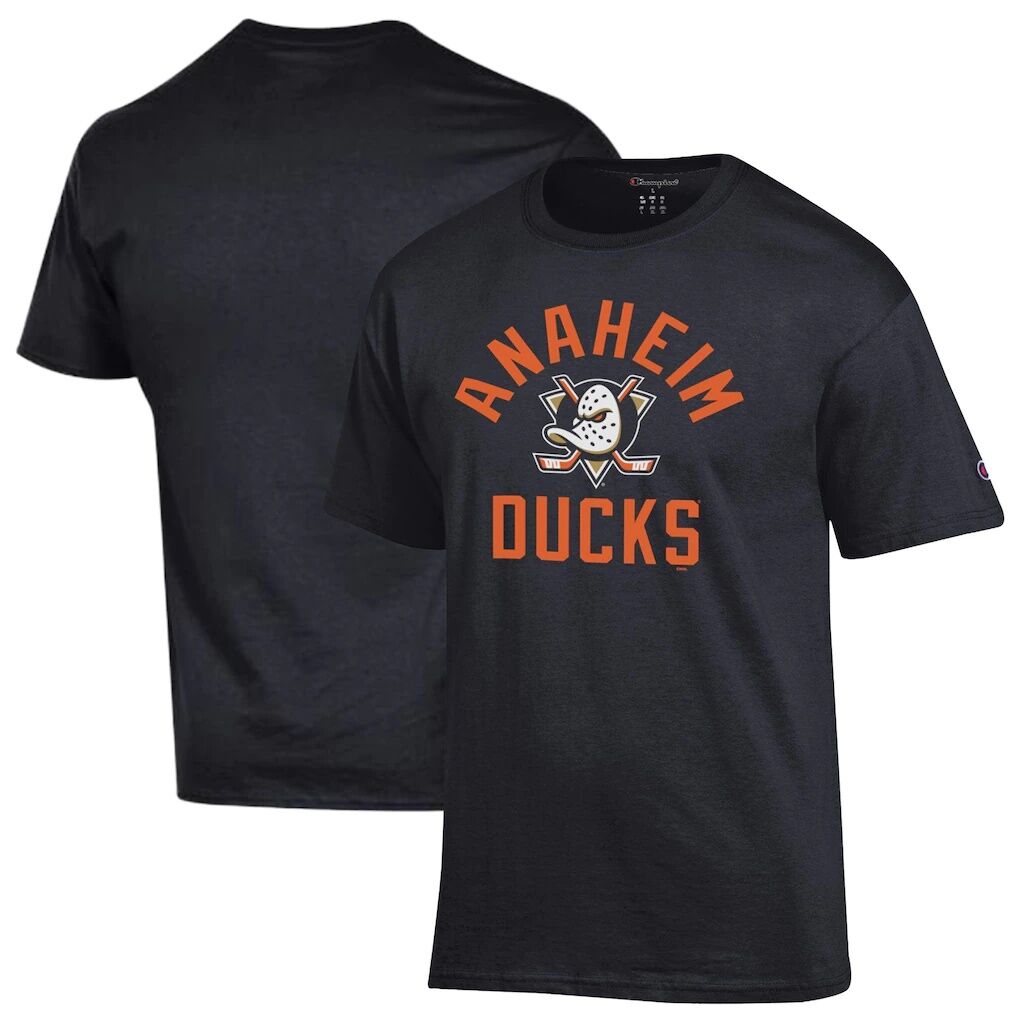 Anaheim Ducks Champion Primary Logo Jersey T-Shirt
