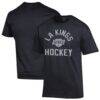 Los Angeles Kings Champion Primary Logo Jersey T-Shirt - Black - Front View