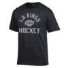 Los Angeles Kings Champion Primary Logo Jersey T-Shirt - Black - Side View