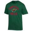 Minnesota Wild Champion Primary Logo Jersey T-Shirt - Green - Front View