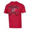 Carolina Hurricanes Champion Stick With It Jersey T-Shirt - Red - Detail View