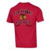 Chicago Blackhawks Champion Stick With It Jersey T-Shirt - Red - Detail View