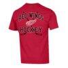 Detroit Red Wings Champion Stick With It Jersey T-Shirt - Red - Detail View