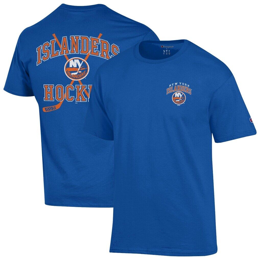 New York Islanders Champion Stick With It Jersey T-Shirt - Royal