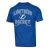 Tampa Bay Lightning Champion Stick With It Jersey T-Shirt - Blue - Detail View