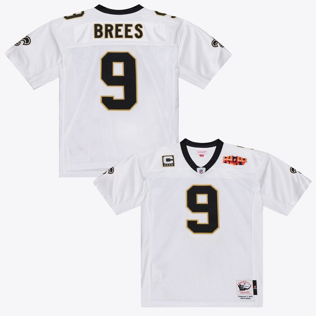 Drew Brees New Orleans Saints Mitchell & Ness Super Bowl XLIV Authentic Jersey
