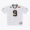 Drew Brees New Orleans Saints Mitchell & Ness Super Bowl XLIV Authentic Jersey - White - Side View