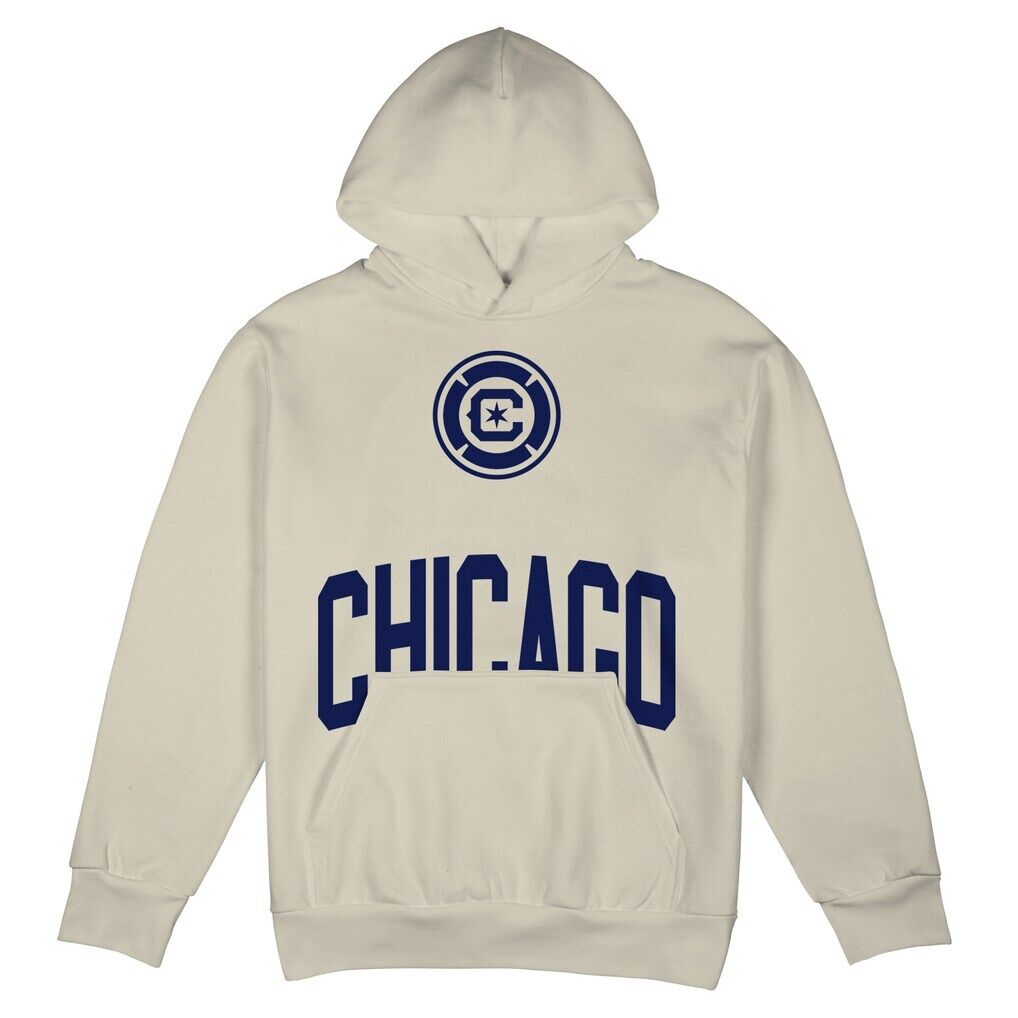 Chicago Fire Stadium Essentials Unisex Surrender Hoodie - Sand