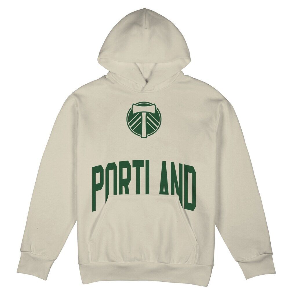 Portland Timbers Stadium Essentials Unisex Surrender Hoodie - Sand