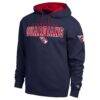 Cleveland Guardians Champion Volume Fleece Hoodie - Navy - Back View