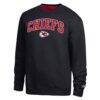 Kansas City Chiefs Champion Contrast Patch Sweatshirt - - Front View