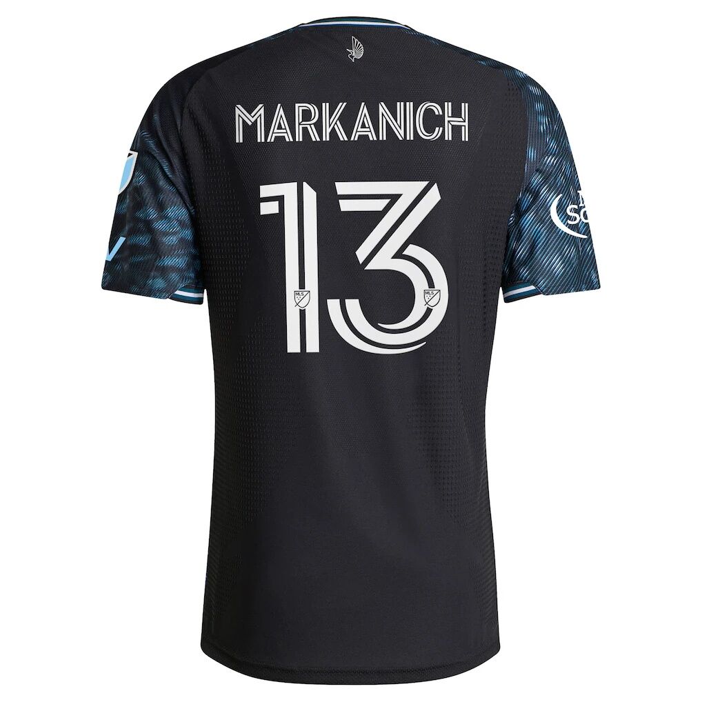 Anthony Markanich Minnesota United FC adidas 2026 The Decade Kit On-Field Authentic Patch Jersey