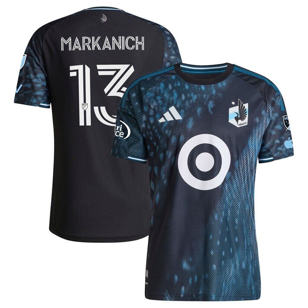 Anthony Markanich Minnesota United FC adidas 2026 The Decade Kit On-Field Authentic Patch Jersey