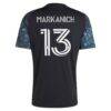 Anthony Markanich Minnesota United FC adidas 2026 The Decade Kit Replica Jersey - Black - Detail View
