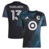 Anthony Markanich Minnesota United FC adidas 2026 The Decade Kit Replica Jersey - Black - Front View
