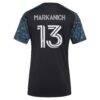 Anthony Markanich Minnesota United FC adidas Women's 2026 The Decade Kit Replica Jersey - Black - Detail View