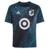 Anthony Markanich Minnesota United FC adidas Youth 2026 The Decade Kit Replica Jersey - Black - Side View