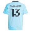 Anthony Markanich Minnesota United FC adidas Youth 2025 CONVERGENCE Replica Jersey - Blue - Detail View