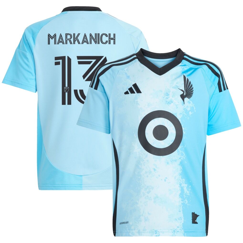 Anthony Markanich Minnesota United FC adidas Youth 2025 CONVERGENCE Replica Jersey